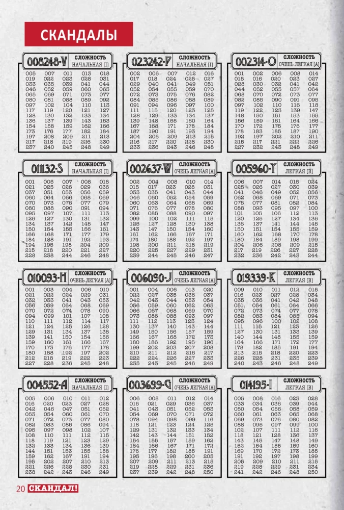 Brettspiel - Skandal